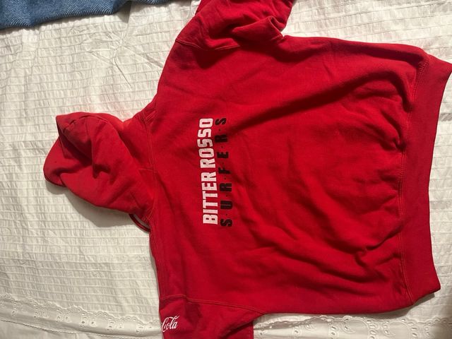 Sudadera Bitter Rosso Surf School Roja