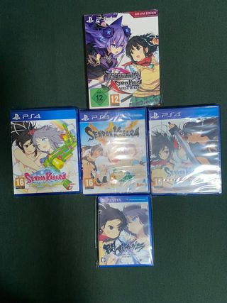 Pack Senran Kagura PS4 + PS Vita