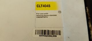 Cartuccia Toner Gialla CLT404S Samsung Xpress