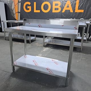 Mesa de trabajo mural acero inoxidable