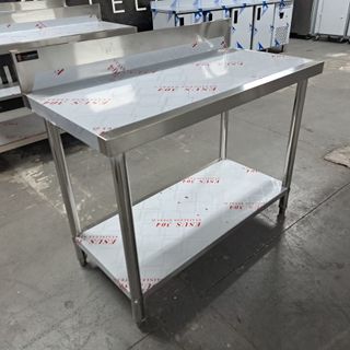 Mesa de trabajo mural acero inoxidable