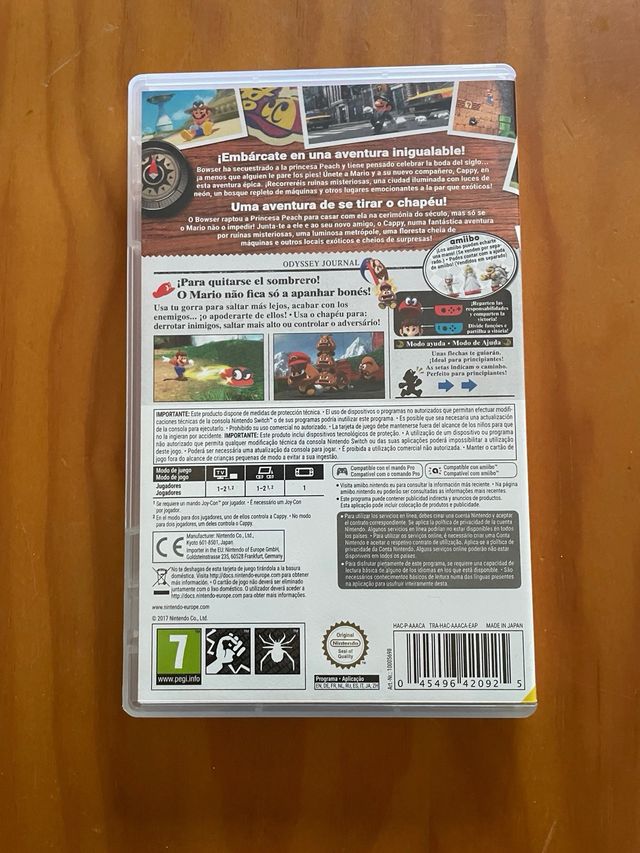 Super Mario Odyssey Nintendo Switch