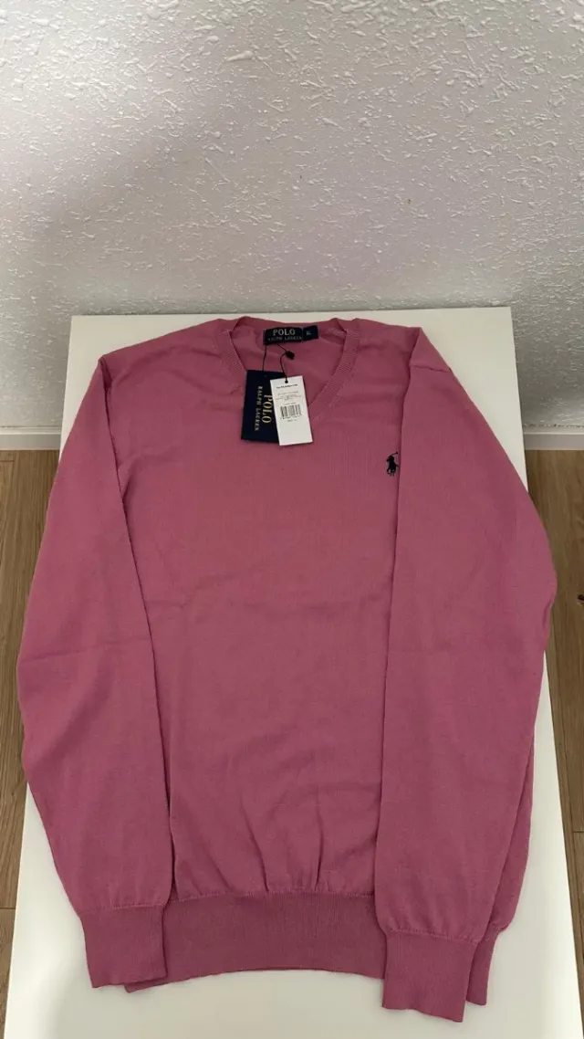 Jersey Polo Ralph Lauren Rosa Talla M