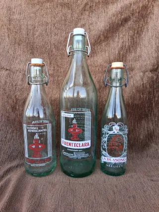 Bottiglie di soda antiche