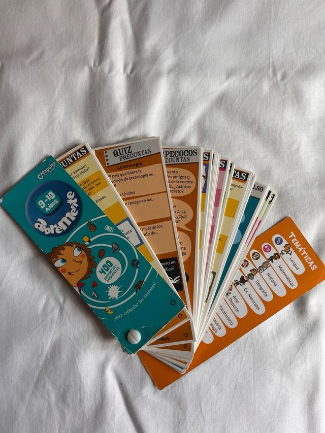 Juego Preguntas Abremente 9-10 Años