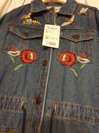 Chaqueta Desigual bordada Talla M