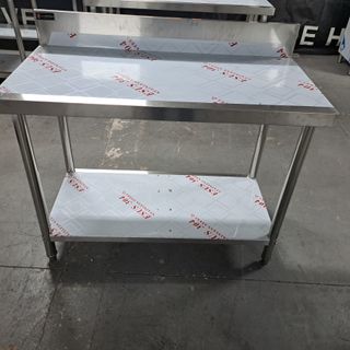 Mesa de trabajo acero inoxidable mural