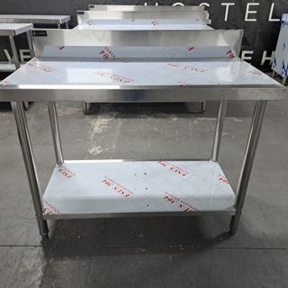 Mesa de trabajo acero inoxidable mural