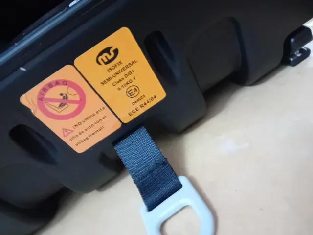 Silla coche Isofix 360° giratoria