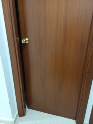 Puertas de madera de paso