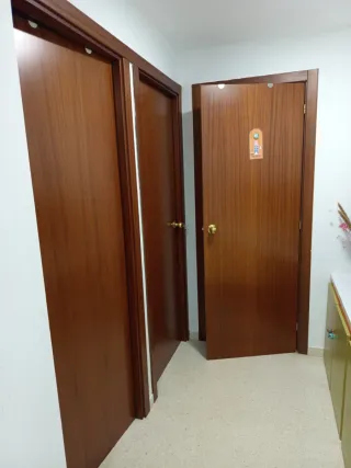 Puertas de madera de paso