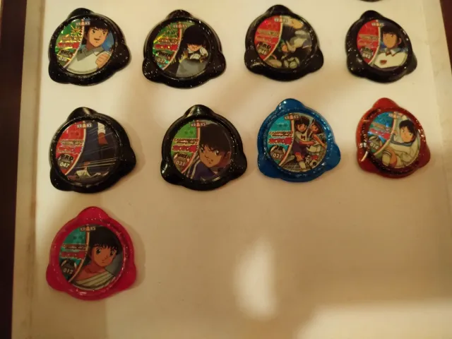 Tazos Kraks Oliver e Benji unici