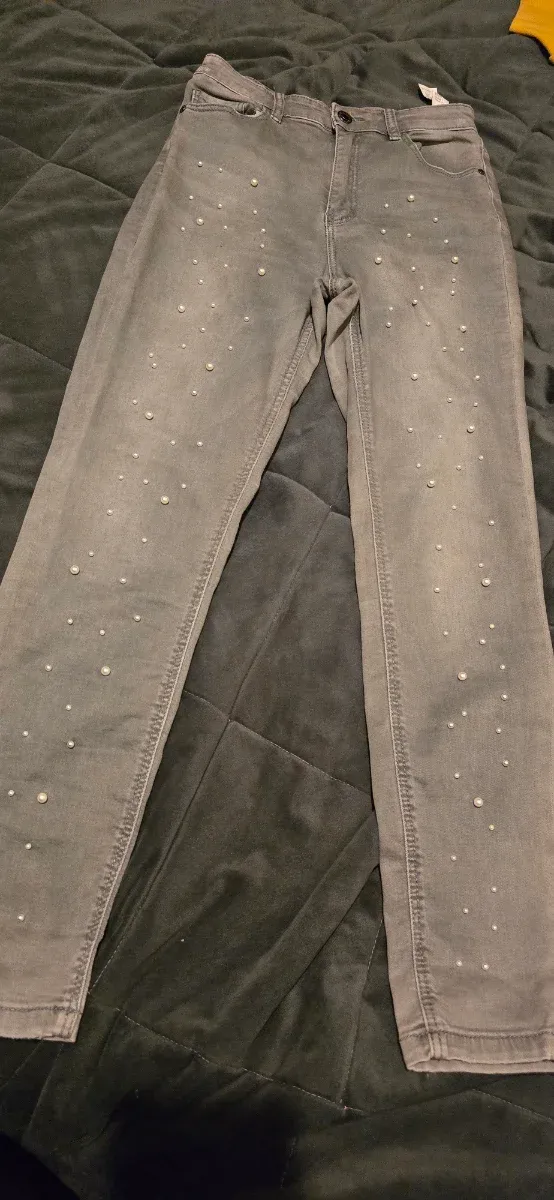 Calças stradivarius com Pérolas