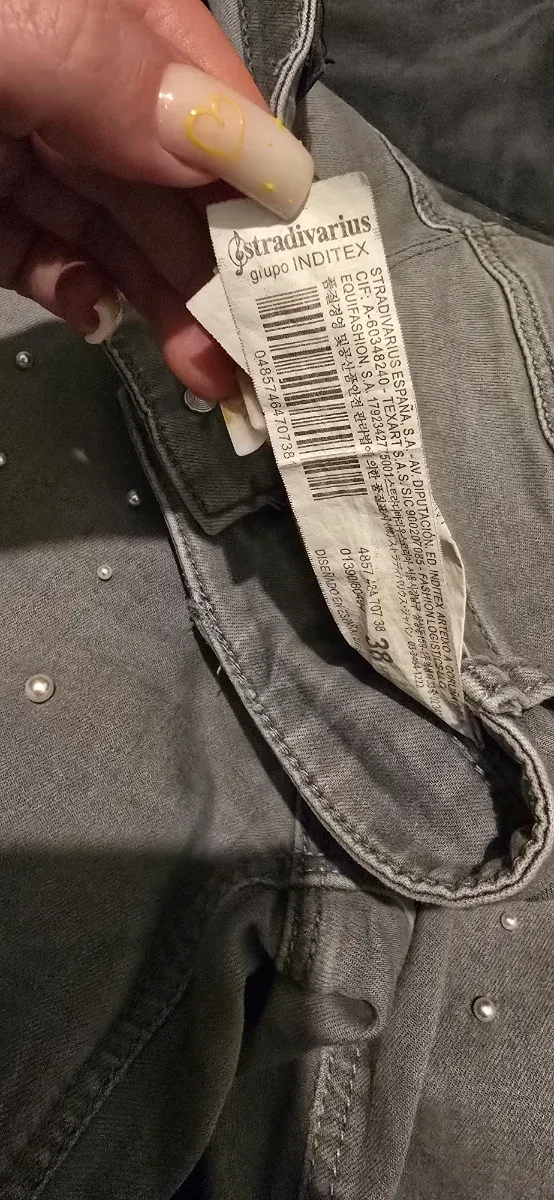 Calças stradivarius com Pérolas