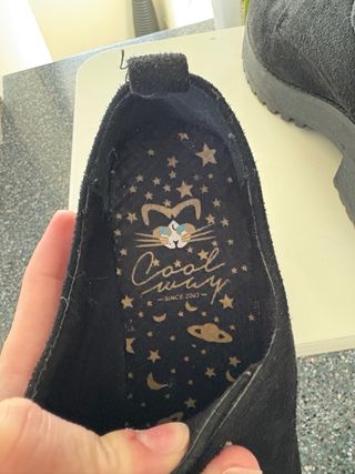 Botines negros plataforma talla 39