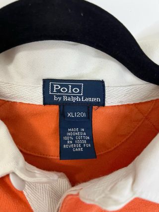 Polo Ralph Lauren Rugby M Arancione