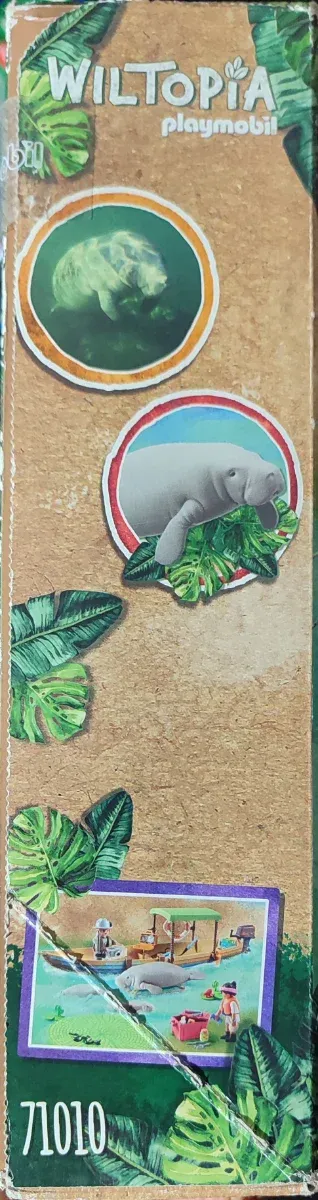 Playmobil Wiltopia Barco Manatíes 71010