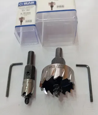 2 Coronas IZAR HSS 40mm y 16mm