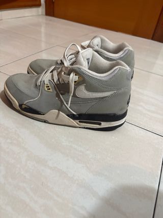 Nike Air Flight 89 LE Gris/Blanco
