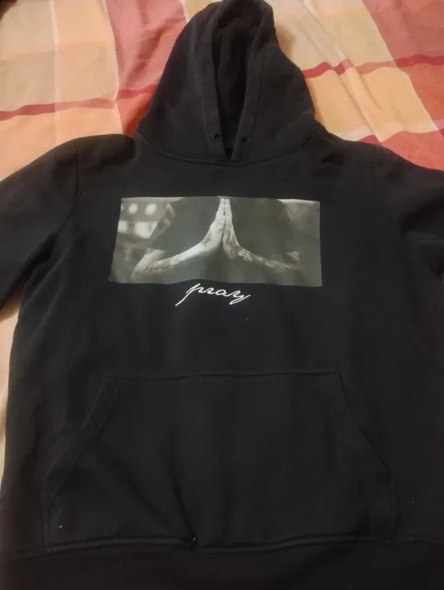 Sudadera Mister Tee Negra Talla M