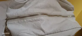 Bolso ORIGINAL Jimmy Choo Blanco y Dorado