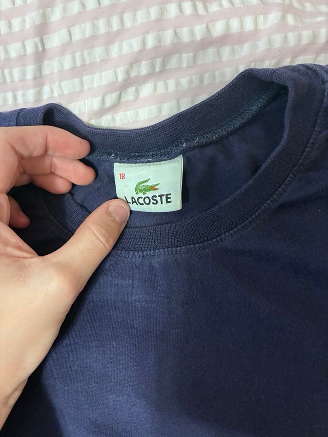 Camiseta Lacoste manga larga I love Lacoste