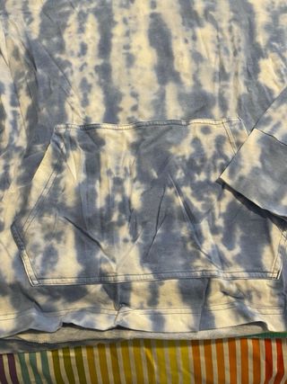Sudadera Hollister Tie-Dye Azul y Beige