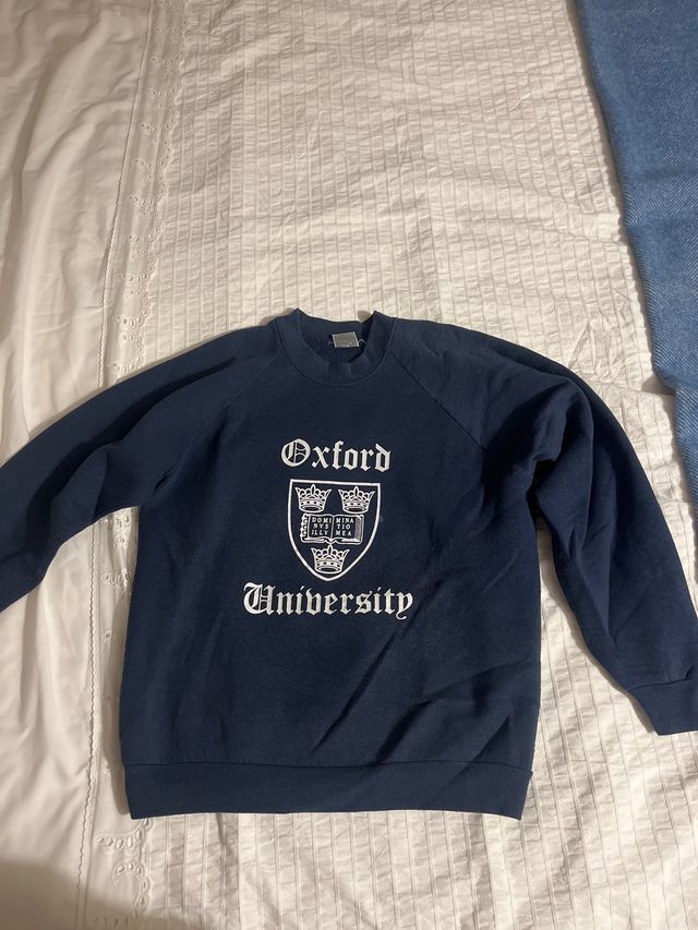 Sudadera Oxford University Azul