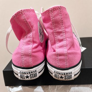 Converse rosas bota alta