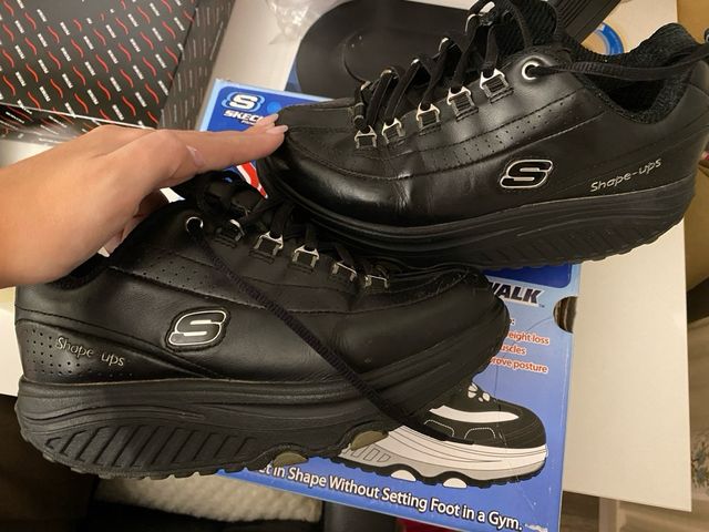Zapatillas Skechers Shape-ups Negras