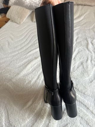 Botas altas negras talla 38