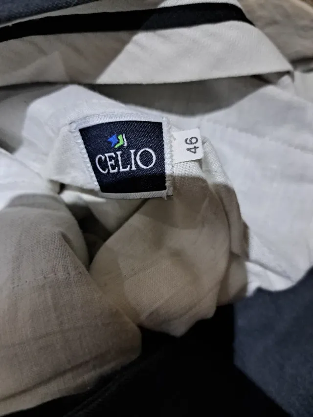 Pantalón vestir Celio gris talla 46