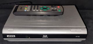 TDT Axil RT160 + Mando ¡Perfecto para TV Antigua!