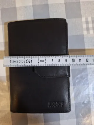 Cartera BOSS Negra Cuero