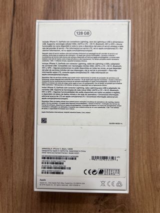 iPhone 11 128GB Negro 100% Bateria