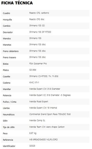 MERIDA Reacto Disc 4000