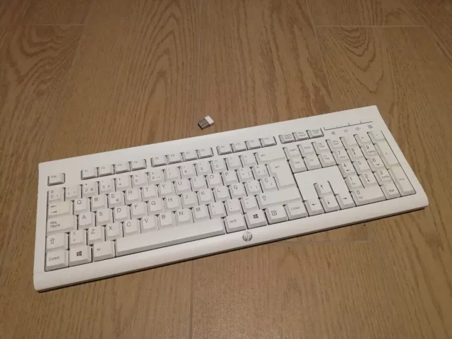 Teclado HP Inalámbrico Blanco