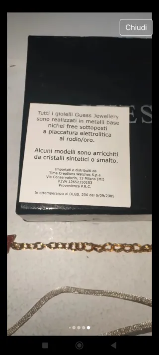 Bracciale Guess Cuore e Lettere
