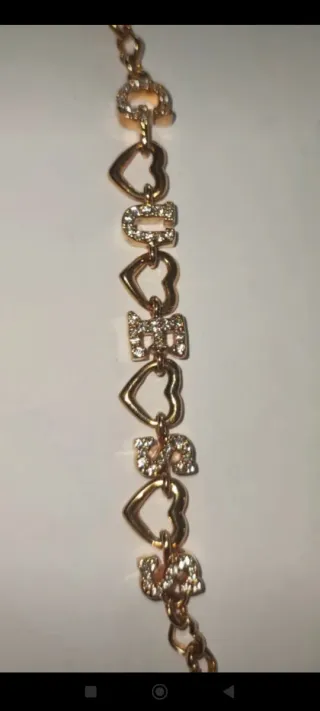 Bracciale Guess Cuore e Lettere