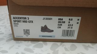 Botas Merrell Gore-Tex Talla 43.5