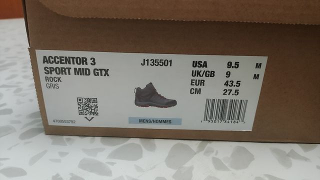 Botas Merrell Gore-Tex Talla 43.5