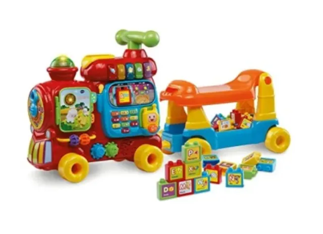 Tren Vtech 5 en 1 Andador y Bloques