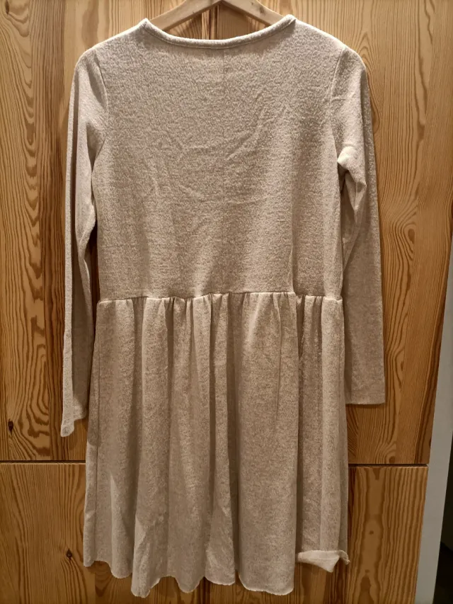 Lote 2 vestidos Zara beige/marrón