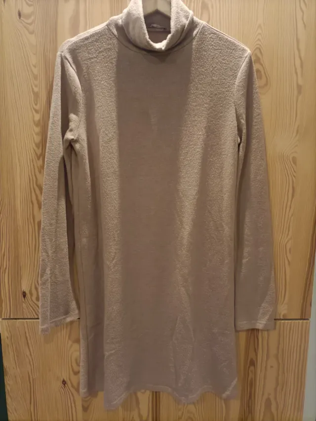 Lote 2 vestidos Zara beige/marrón