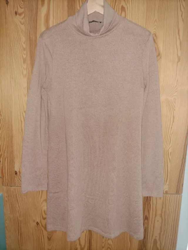 Lote 2 vestidos Zara beige/marrón