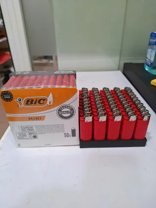 Accendini BIC Mini Rossi (50 unità)