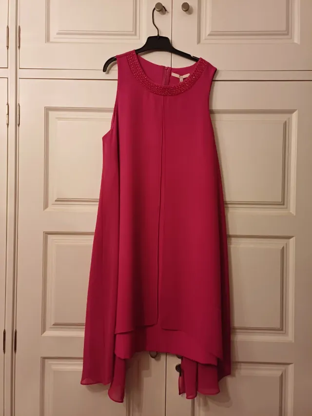 Vestido de fiesta rosa mujer