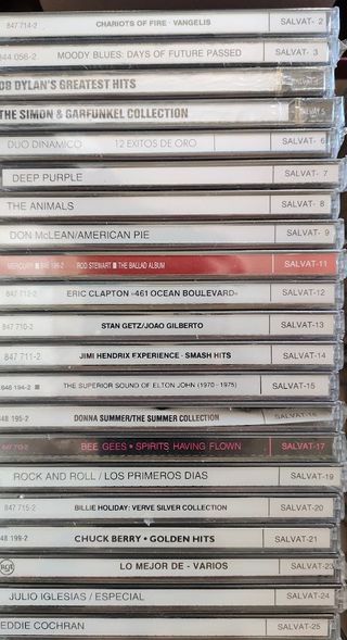 HISTORIA DE LA MÚSICA POP (5 tomos y 41 Cds)