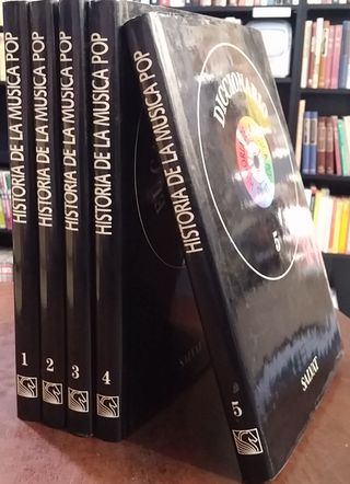 HISTORIA DE LA MÚSICA POP (5 tomos y 41 Cds)