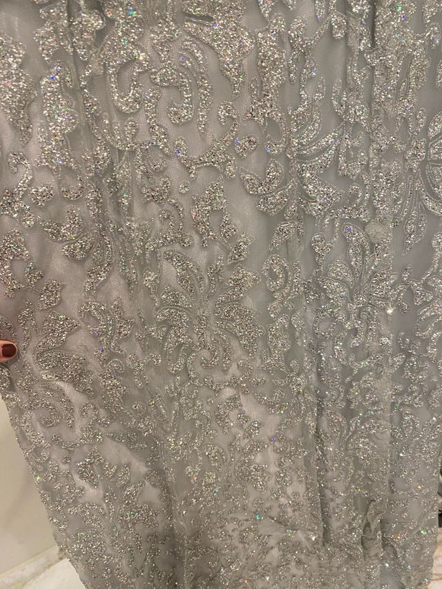 Vestito da cerimonia argento